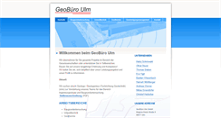 Desktop Screenshot of geoulm.de